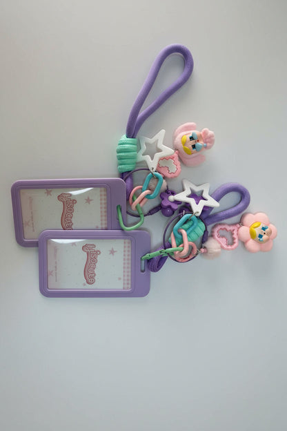 Porte badge avec figurine PoP M@rt aléatoire