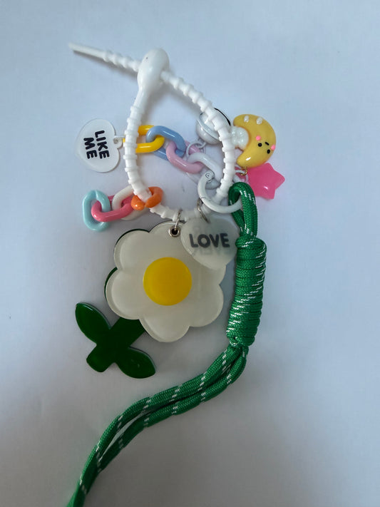 Porte clé Miroir flower